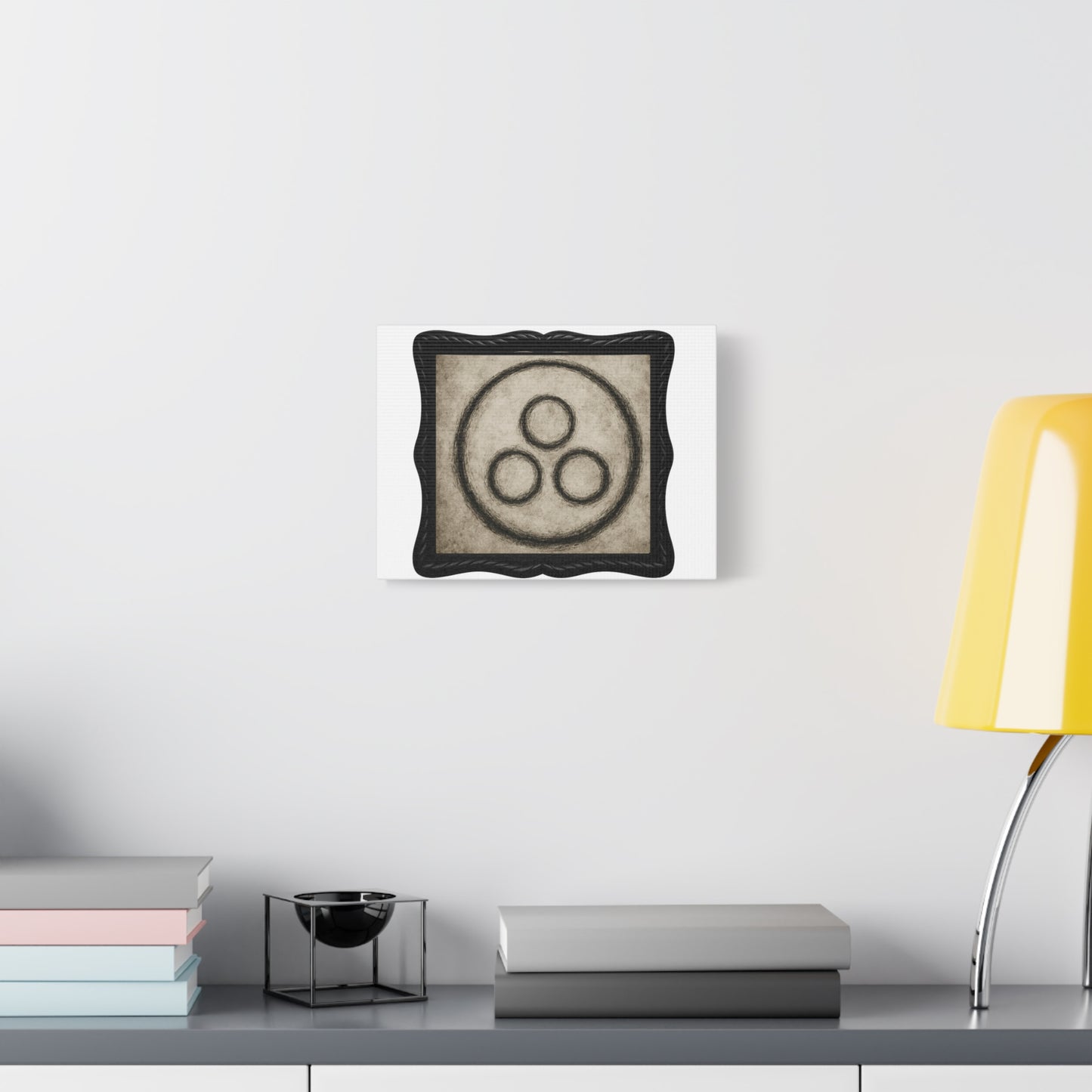 Artistic Wall Canvas Print, Bohemian Home Decor, Unique Gift for Art Lovers, Abstract Wall Art, Meditation Space Decor