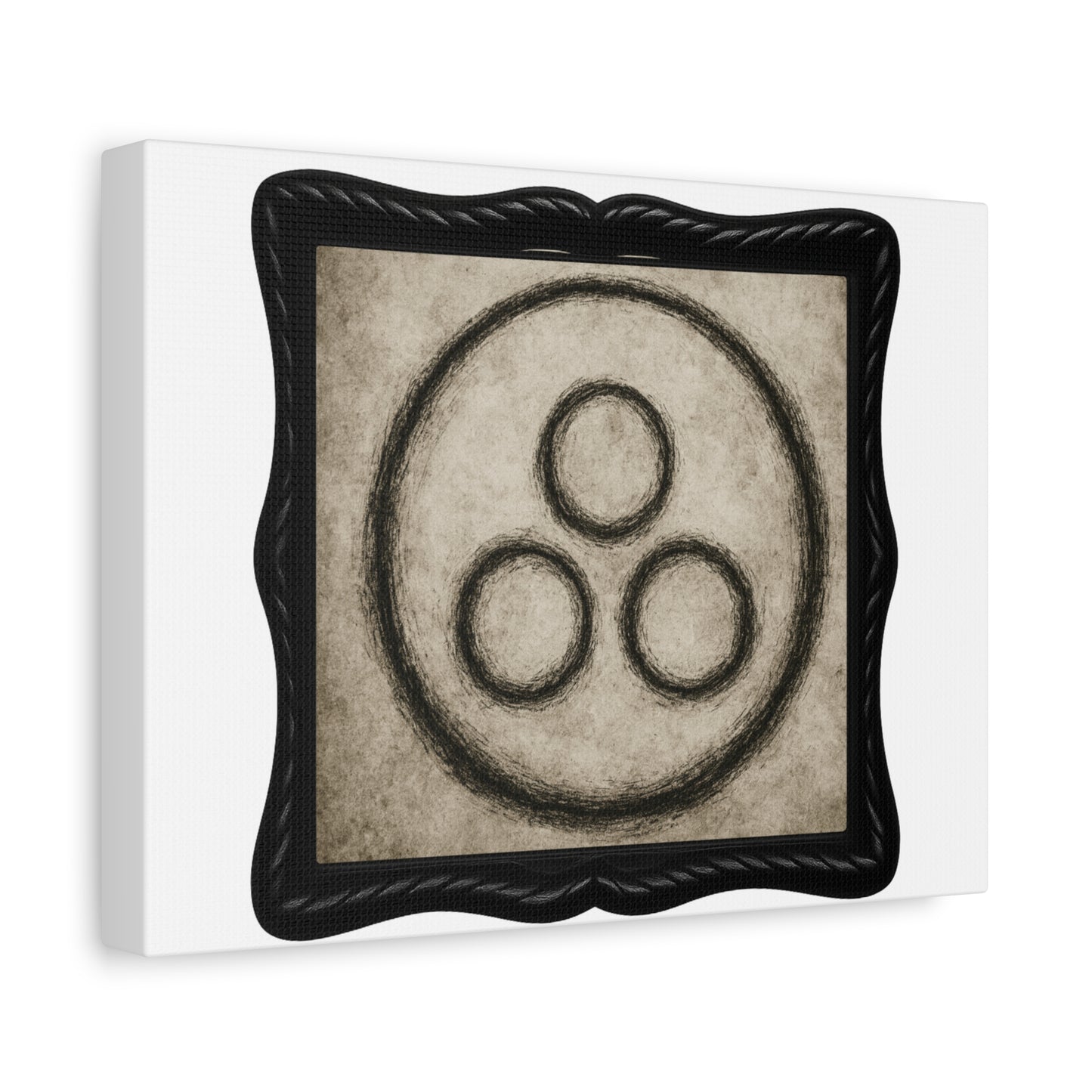 Artistic Wall Canvas Print, Bohemian Home Decor, Unique Gift for Art Lovers, Abstract Wall Art, Meditation Space Decor