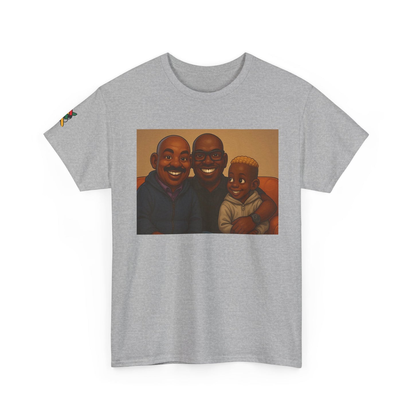 Family Bond Unisex Tee - Fun Family Portrait Tee, Casual Wear, Gift for Father’s Day, Family Reunion Shirt, Comfortable Everyday Tee