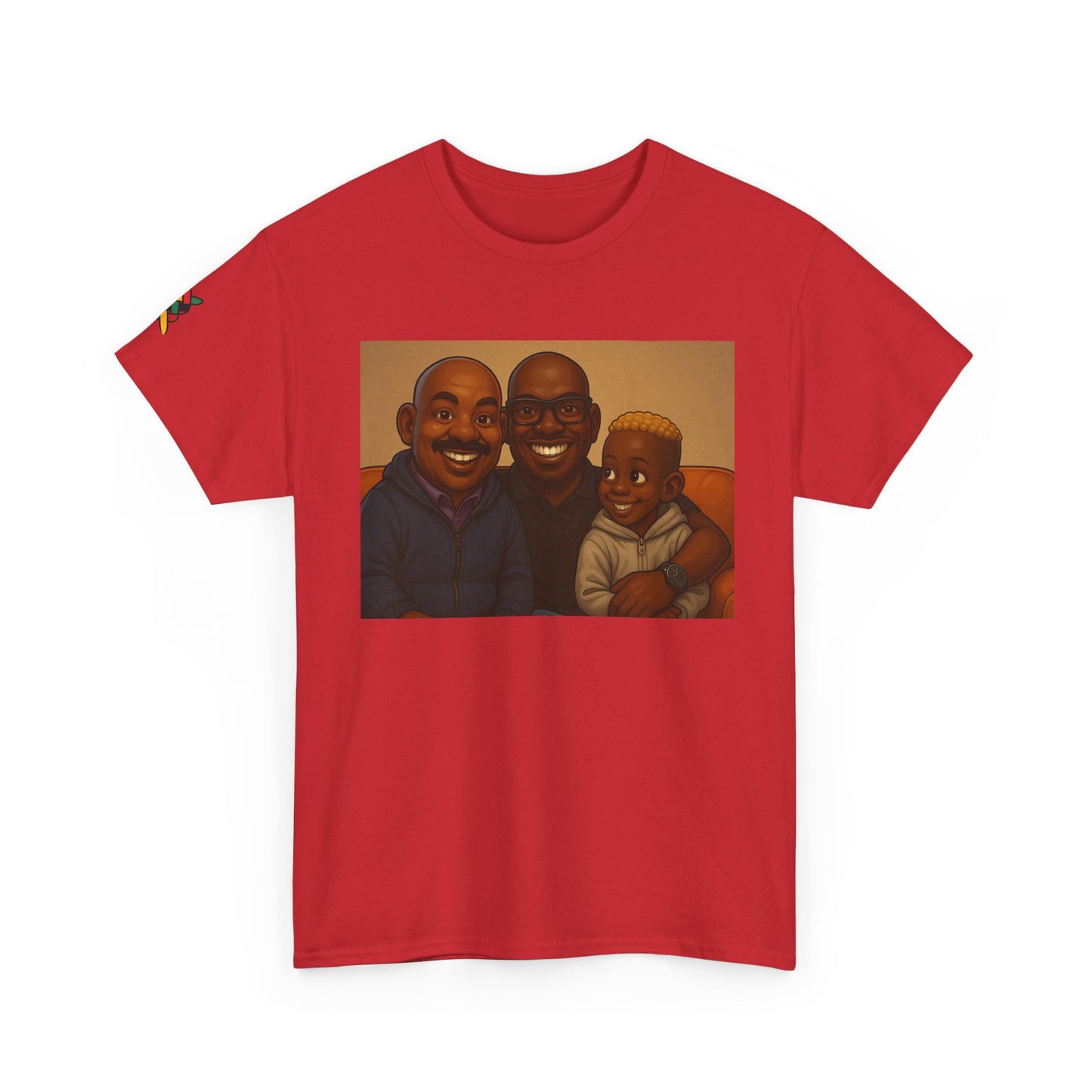 Family Bond Unisex Tee - Fun Family Portrait Tee, Casual Wear, Gift for Father’s Day, Family Reunion Shirt, Comfortable Everyday Tee