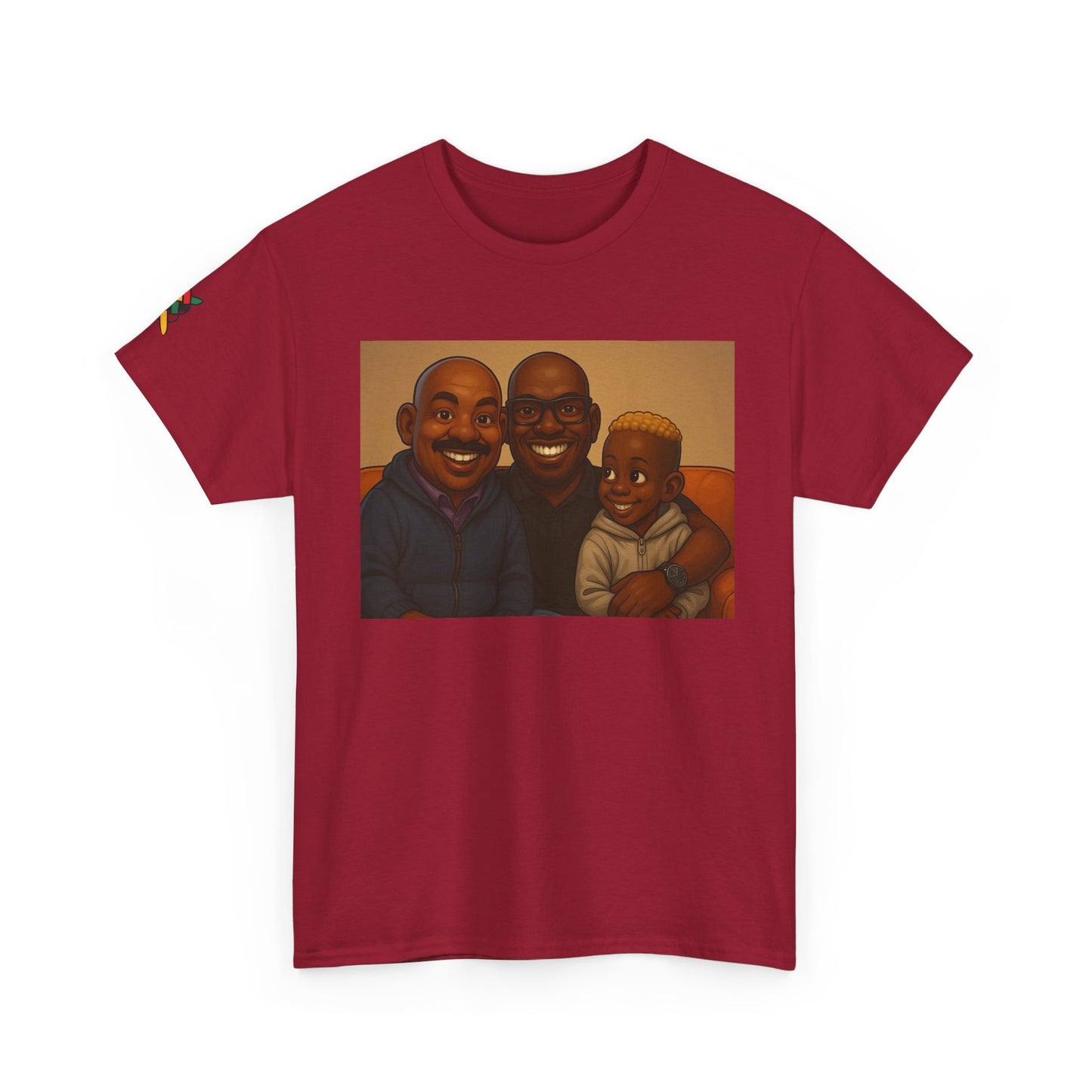 Family Bond Unisex Tee - Fun Family Portrait Tee, Casual Wear, Gift for Father’s Day, Family Reunion Shirt, Comfortable Everyday Tee