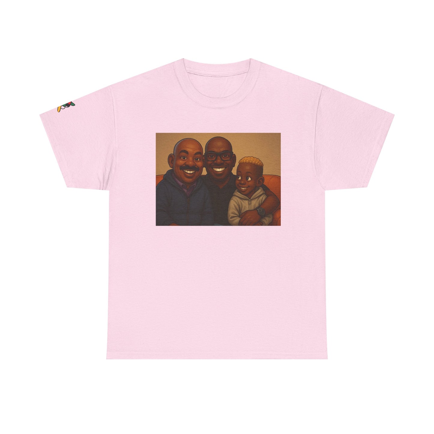 Family Bond Unisex Tee - Fun Family Portrait Tee, Casual Wear, Gift for Father’s Day, Family Reunion Shirt, Comfortable Everyday Tee