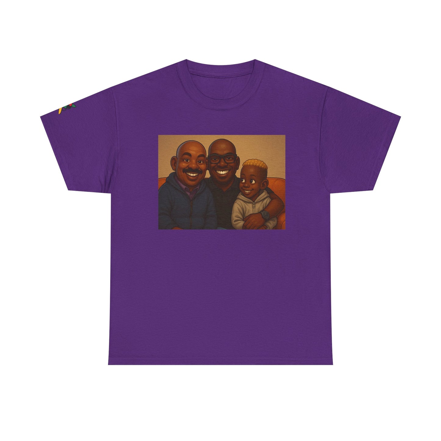 Family Bond Unisex Tee - Fun Family Portrait Tee, Casual Wear, Gift for Father’s Day, Family Reunion Shirt, Comfortable Everyday Tee