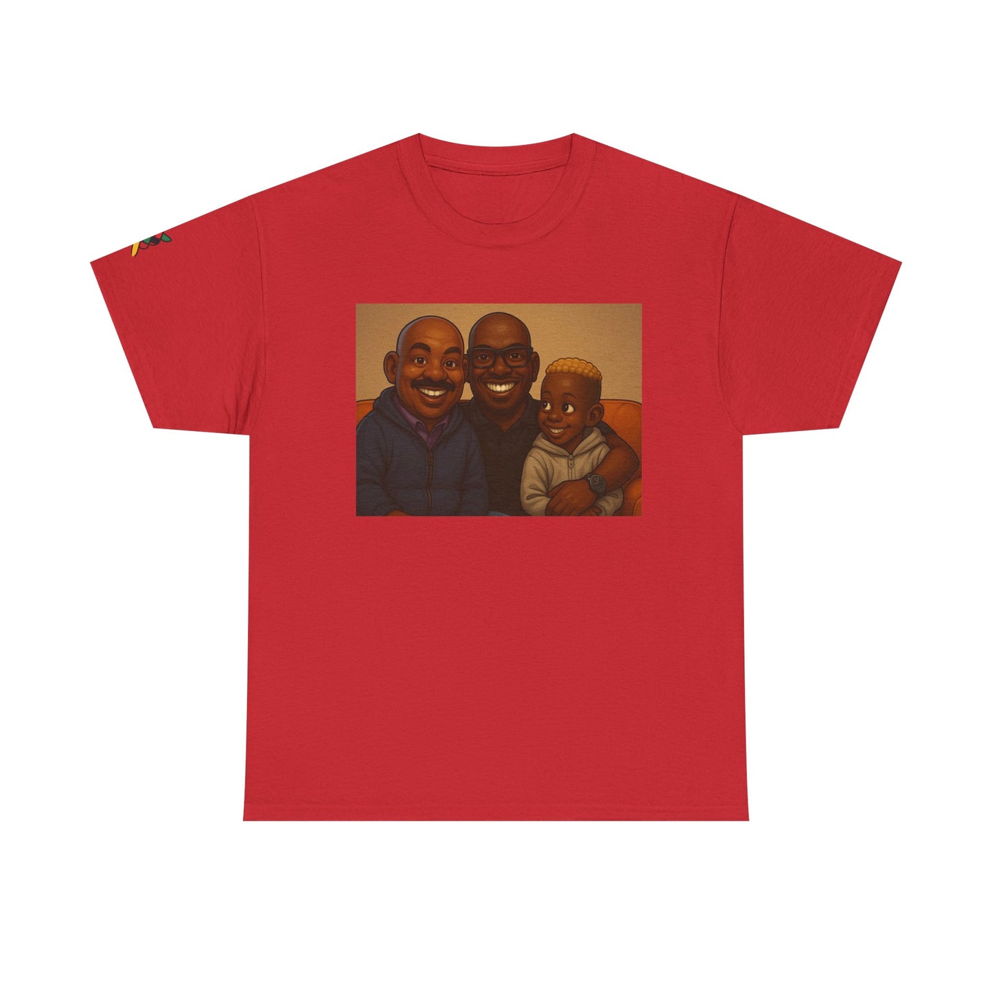 Family Bond Unisex Tee - Fun Family Portrait Tee, Casual Wear, Gift for Father’s Day, Family Reunion Shirt, Comfortable Everyday Tee