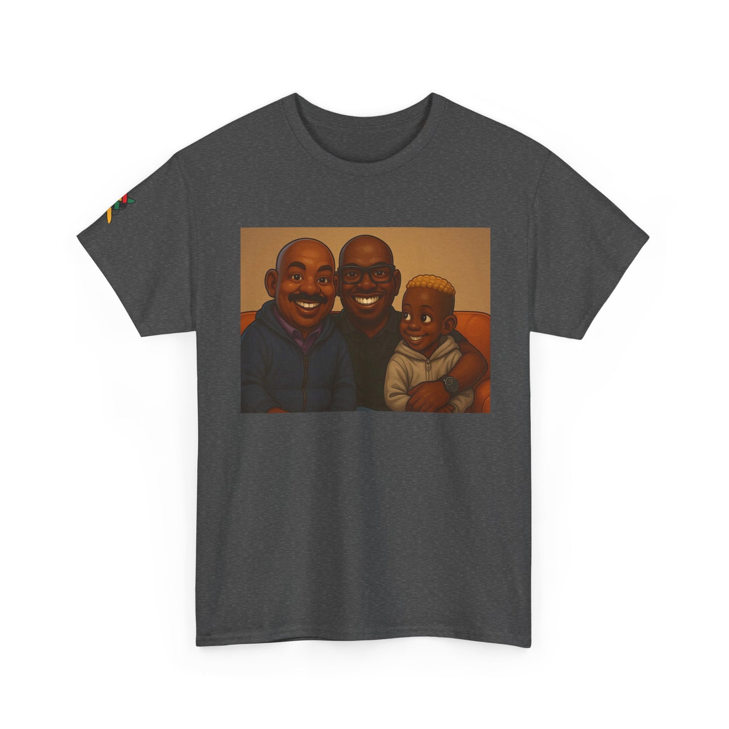 Family Bond Unisex Tee - Fun Family Portrait Tee, Casual Wear, Gift for Father’s Day, Family Reunion Shirt, Comfortable Everyday Tee