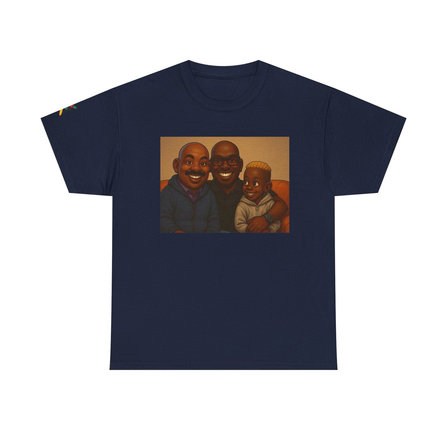Family Bond Unisex Tee - Fun Family Portrait Tee, Casual Wear, Gift for Father’s Day, Family Reunion Shirt, Comfortable Everyday Tee