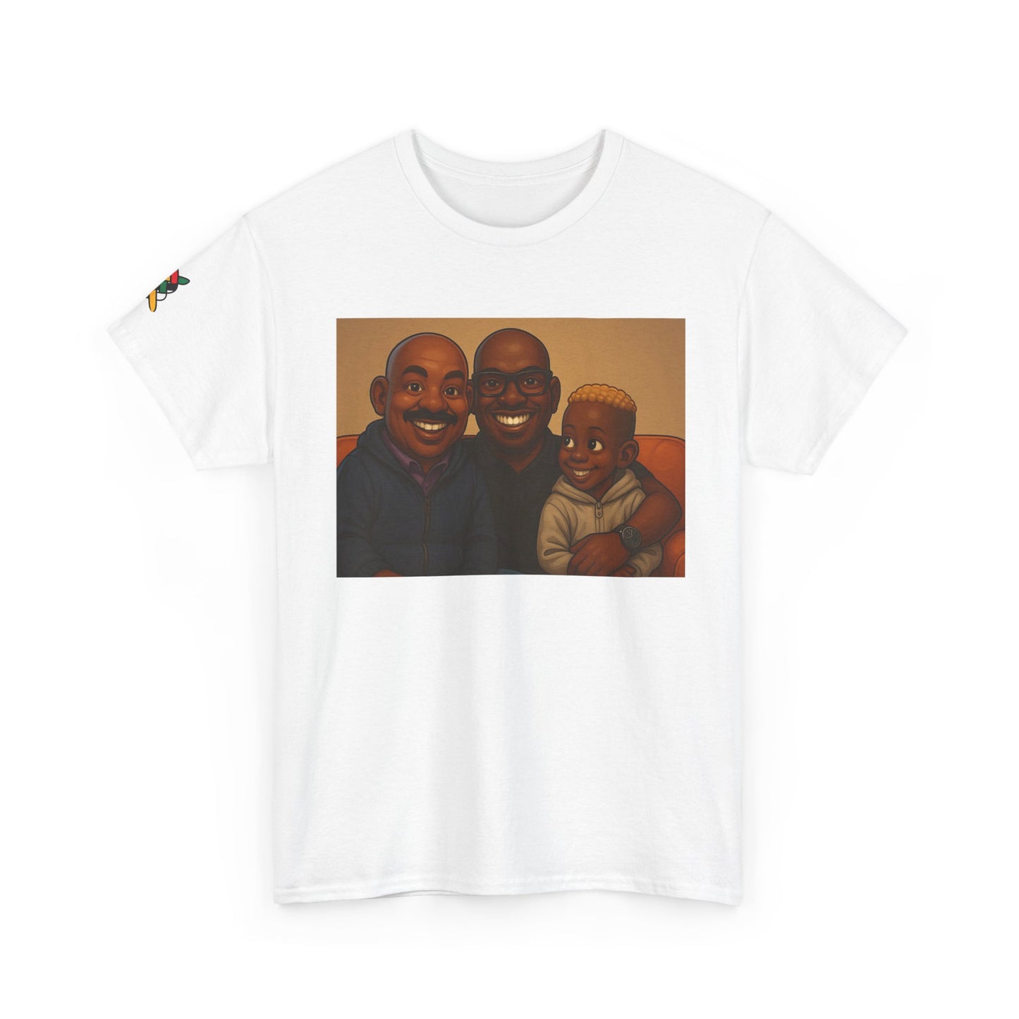 Family Bond Unisex Tee - Fun Family Portrait Tee, Casual Wear, Gift for Father’s Day, Family Reunion Shirt, Comfortable Everyday Tee