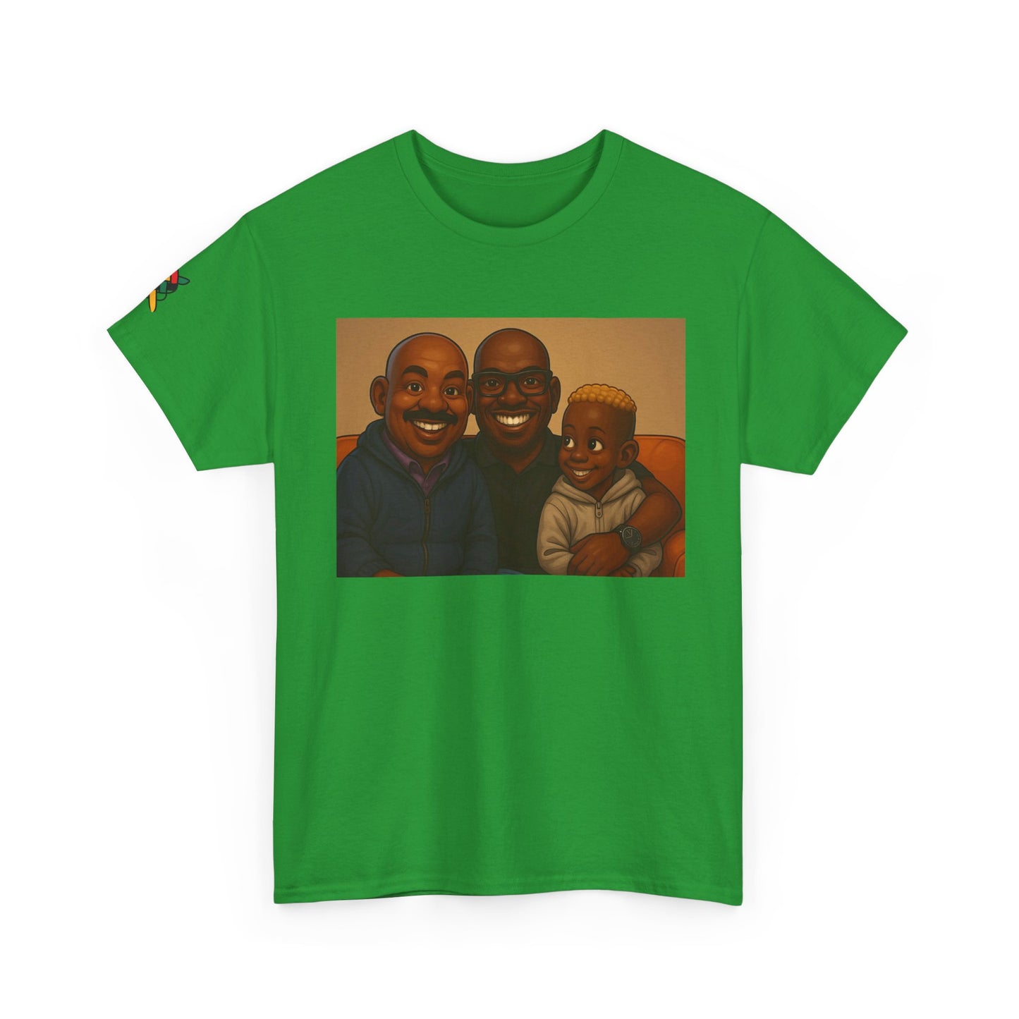 Family Bond Unisex Tee - Fun Family Portrait Tee, Casual Wear, Gift for Father’s Day, Family Reunion Shirt, Comfortable Everyday Tee