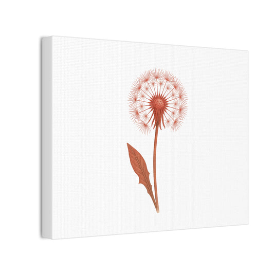Botanical Canvas Wall Art, Floral Home Décor, Nature-Inspired Artwork, Gift for Plant Lovers, Minimalist Decor