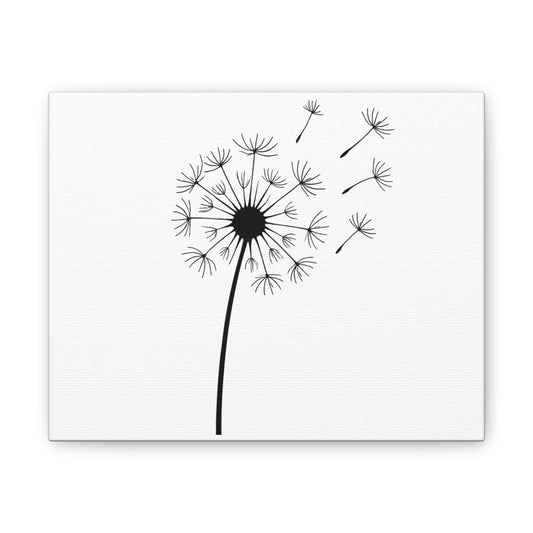 Black and White Dandelion Canvas Art Print, Minimalist Wall Decor, Modern Home Decor, Gift for Nature Lovers, Wall Art for Living [...]