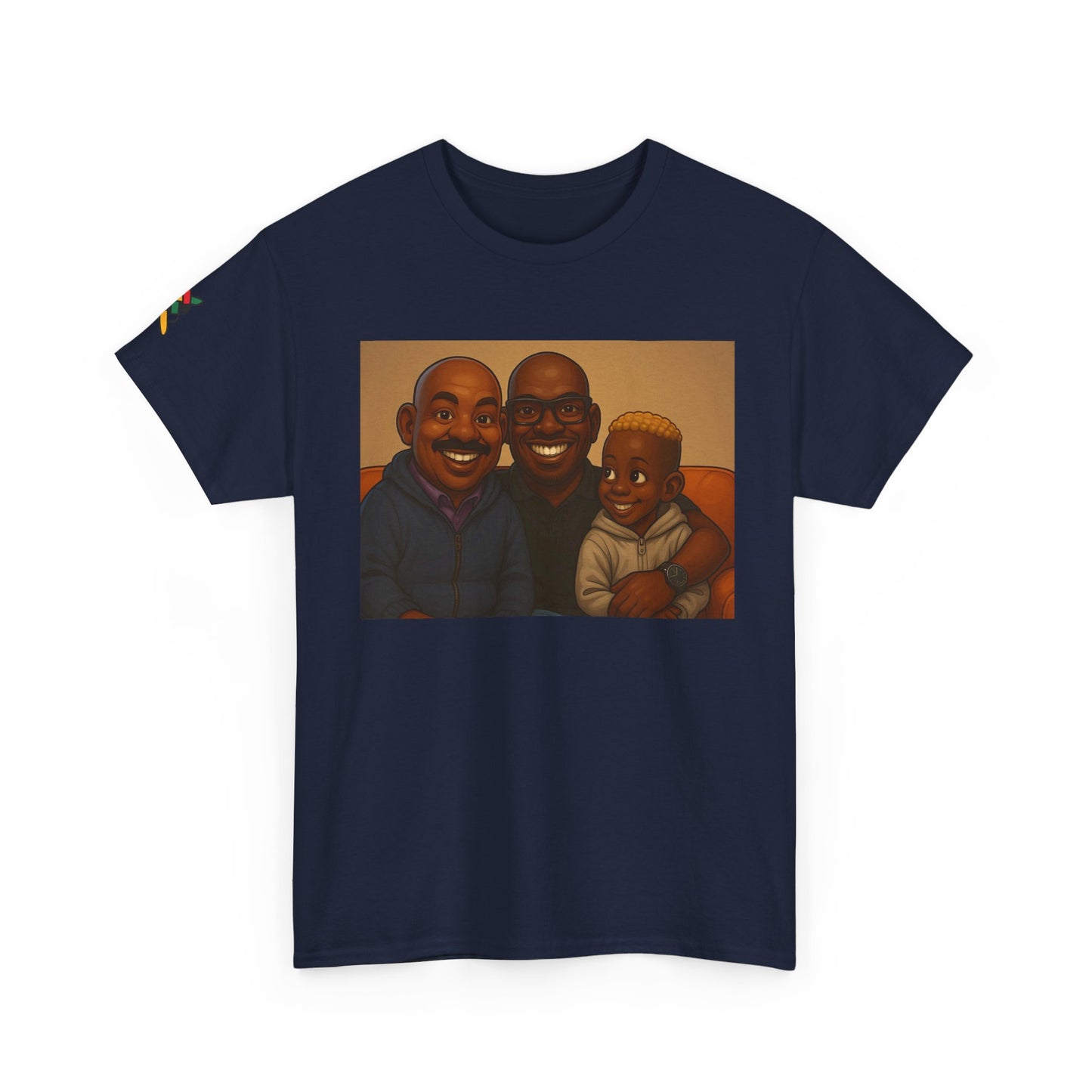 Family Bond Unisex Tee - Fun Family Portrait Tee, Casual Wear, Gift for Father’s Day, Family Reunion Shirt, Comfortable Everyday Tee