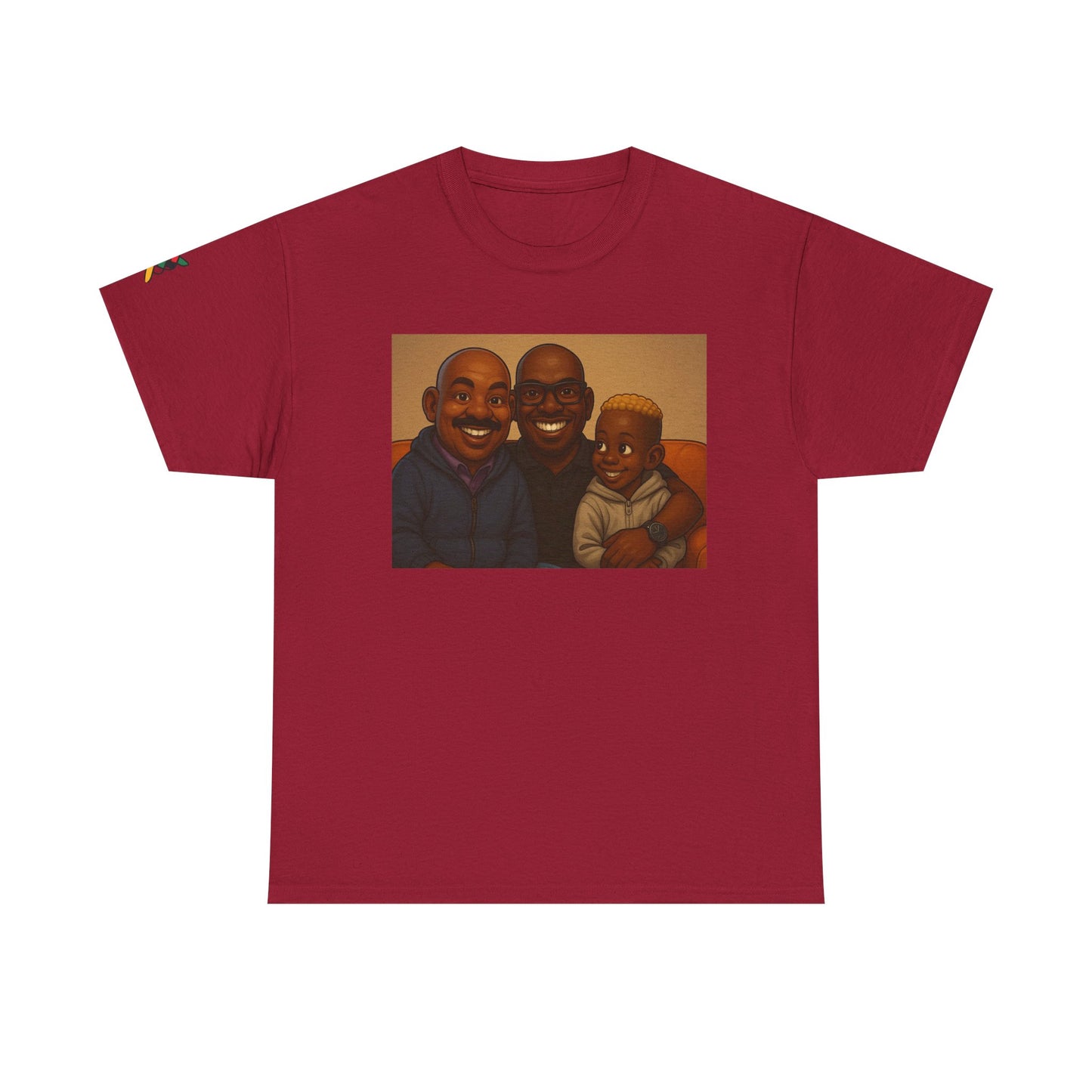 Family Bond Unisex Tee - Fun Family Portrait Tee, Casual Wear, Gift for Father’s Day, Family Reunion Shirt, Comfortable Everyday Tee