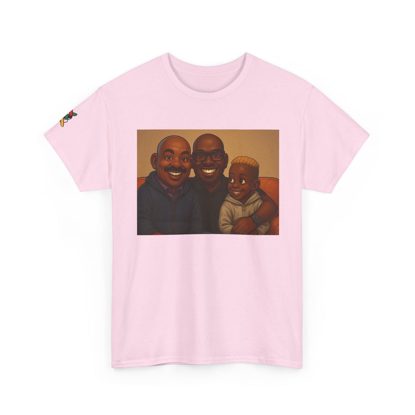 Family Bond Unisex Tee - Fun Family Portrait Tee, Casual Wear, Gift for Father’s Day, Family Reunion Shirt, Comfortable Everyday Tee
