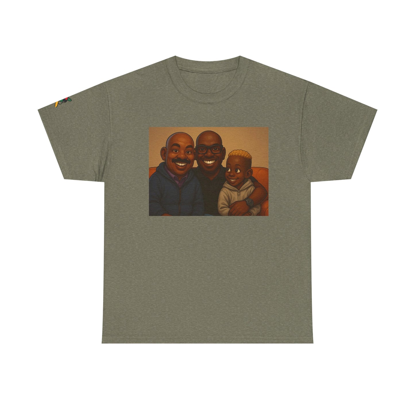 Family Bond Unisex Tee - Fun Family Portrait Tee, Casual Wear, Gift for Father’s Day, Family Reunion Shirt, Comfortable Everyday Tee