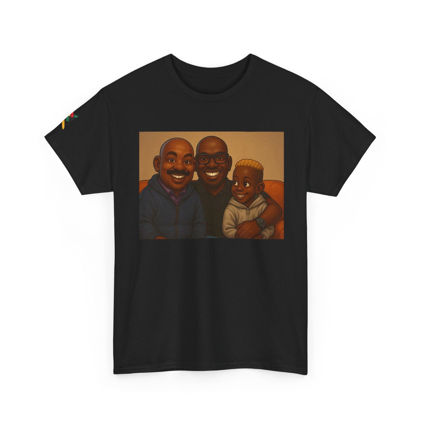 Family Bond Unisex Tee - Fun Family Portrait Tee, Casual Wear, Gift for Father’s Day, Family Reunion Shirt, Comfortable Everyday Tee