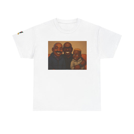 Family Bond Unisex Tee - Fun Family Portrait Tee, Casual Wear, Gift for Father’s Day, Family Reunion Shirt, Comfortable Everyday Tee