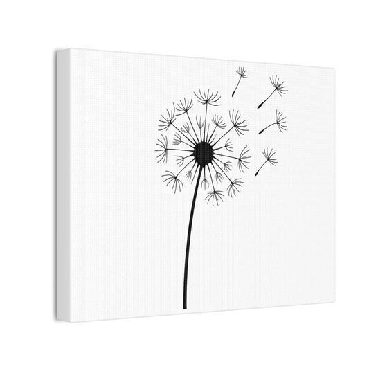 Black and White Dandelion Canvas Art Print, Minimalist Wall Decor, Modern Home Decor, Gift for Nature Lovers, Wall Art for Living [...]