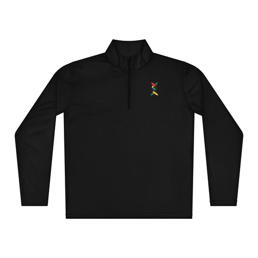 Lightweight quarter-zip pullover